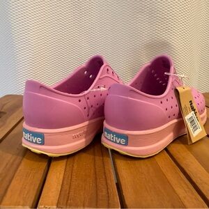 Native Shoes Bubblegum Pink Perforated Slip-Ons
